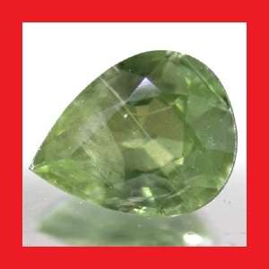 SAPPHIRE (NATURAL AFRICA) - MEDIUM GREEN PEAR FACET - 0.64cts