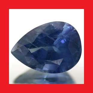 SAPPHIRE (NATURAL VIETNAM) - HOT BLUE PEAR FACET - 0.940cts