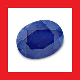 Sapphire (Natural Thailand) - Deep Royal Blue Oval Facet - 0.485cts