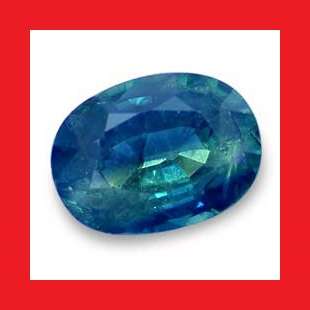 Sapphire (Australia) - Dark Blue Green Oval Facet - 0.850cts