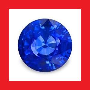 Sapphire (Natural Africa) - Intense Blue Round Facet - 0.220cts