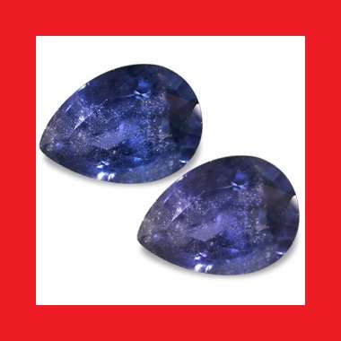 Sapphire [Africa] - Faceted Pear Shape - 3.41cts