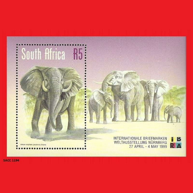 International World Stamp Exhibition Nuremburg SACC 1194 1999/04/27
