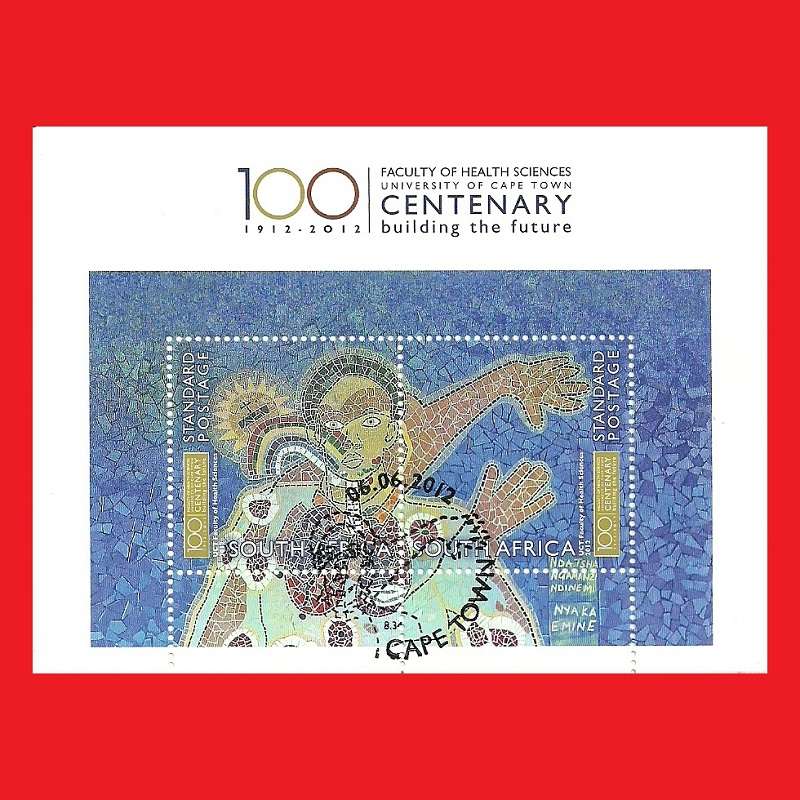 Centenary Of Health Sciences At U.C.T. Mini Sheet SACC 2225 2012/06/06
