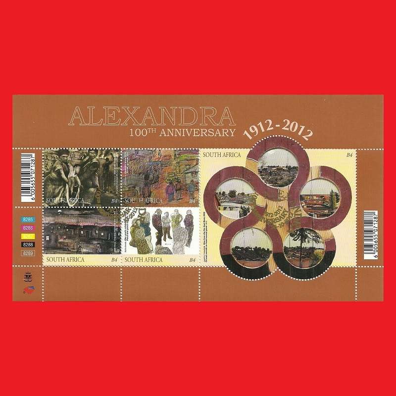 Alexandra 100th Anniversary Mini Sheet SACC 2231 2012/10/26
