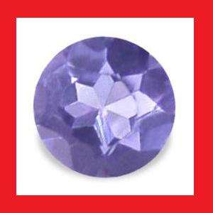 TANZANITE - VIOLET BLUE CLEAN ROUND FACET - WEIGHT 0.03cts TO 0.04cts
