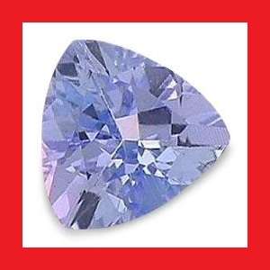 TANZANITE - NEON ELECTRIC BLUE TRILLIANT FACET - 0.20cts