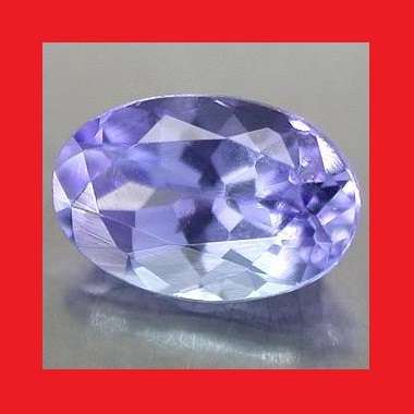 TANZANITE - VIOLET BLUE OVAL FACET - 0.49cts