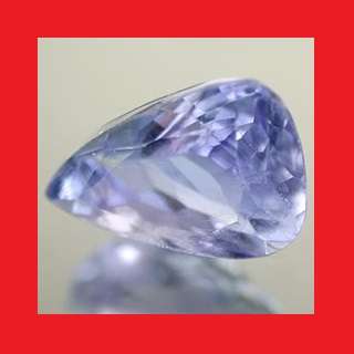 TANZANITE - BLUE VIOLET PEAR FACET - 0.99cts