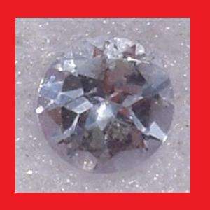 TANZANITE - BLUE VIOLET ROUND FACET - 0.345cts