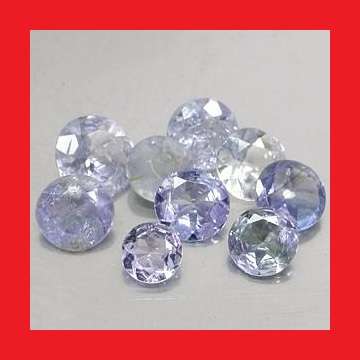 TANZANITE - FANCY COLOUR ROUND FACET - 0.22cts