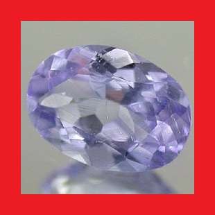TANZANITE - BLUE VIOLET OVAL CUT - 0.71cts
