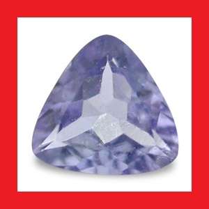 TANZANITE - ELECTRIC BLUE VIOLET TRILLIANT FACET - 0.12cts