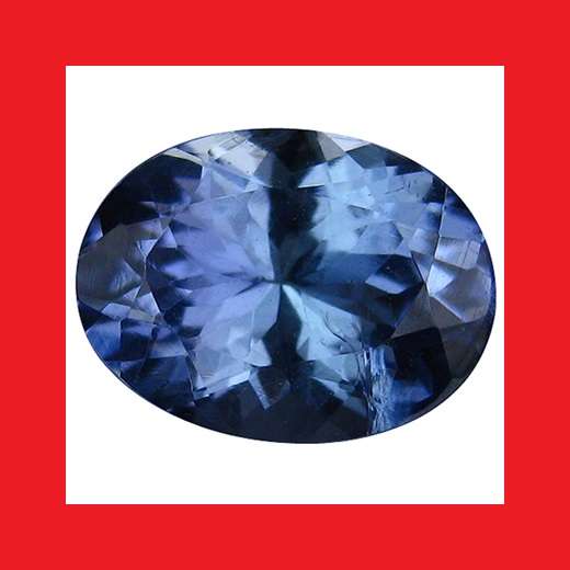 Tanzanite - Faceted Oval Shape - 1.395cts