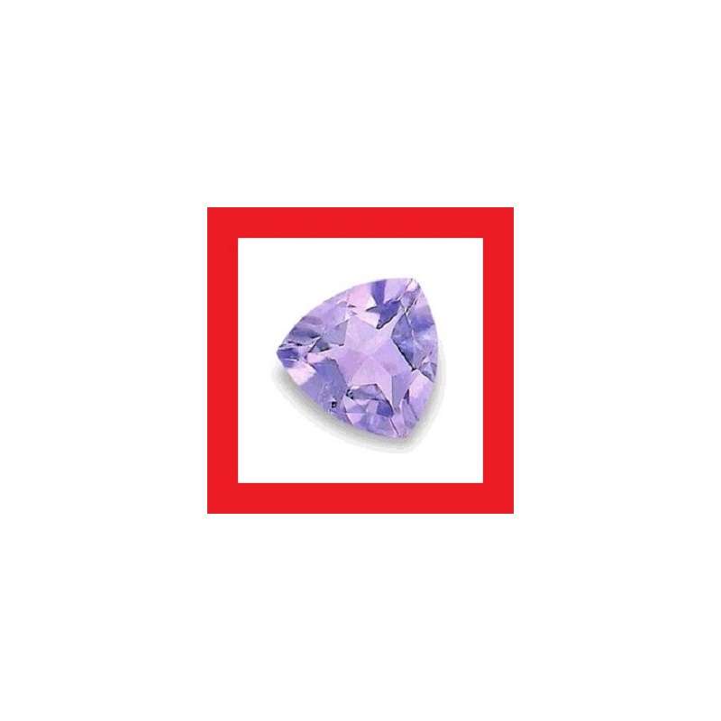 TANZANITE - VIBRANT VIOLET BLUE TRILLIANT FACET - 0.140cts