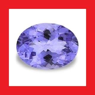 TANZANITE - NICE VIOLET BLUE OVAL FACET - 0.16cts