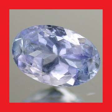 TANZANITE - PURPLE BLUE OVAL FACET - 0.375cts