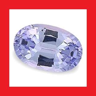 TANZANITE - FINE BLUE VIOLET OVAL FACET - 0.425cts