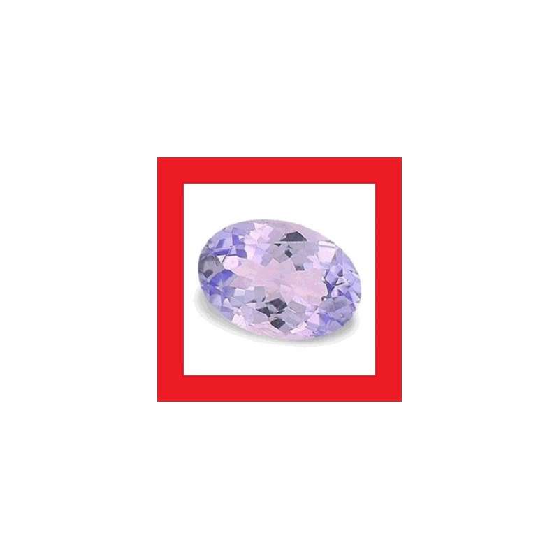Tanzanite - Faceted Oval Shape - 0.69cts