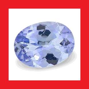 TANZANITE - VIOLET BLUE OVAL FACET - 0.85cts