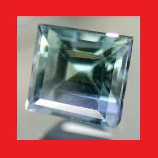 TANZANITE - UNTREATED BI-COLOUR SQUARE FACET - 1.20cts