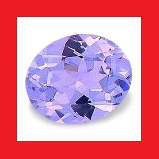 TANZANITE - BLUE VIOLET OVAL FACET - 0.36cts