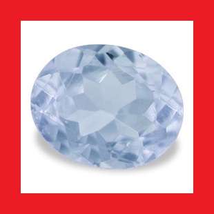 TANZANITE - ELECTRIC BLUE VIOLET OVAL FACET - 0.32cts