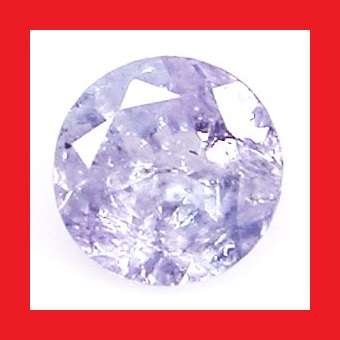 TANZANITE - LAVENDER BLUE ROUND CUT - 0.275cts