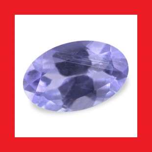 TANZANITE - NICE VIOLET BLUE OVAL FACET - 0.120cts
