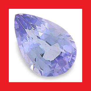 TANZANITE - VIOLET BLUE PEAR FACET - 0.435cts