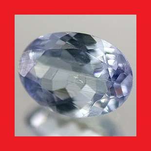 TANZANITE - BLUE VIOLET OVAL FACET - 0.725cts