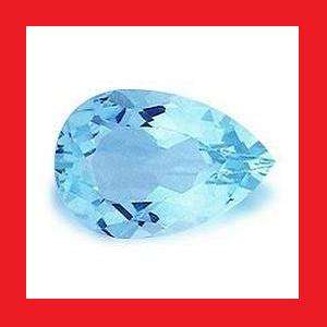 TOPAZ - SWISS BLUE PEAR FACET - 1.57cts
