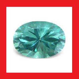 TOPAZ - PARAIBA COLOUR OVAL FACET - 1.02cts