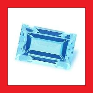 TOPAZ - SKY BLUE BAGUETTE FACET - 0.695cts