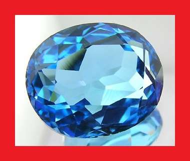 Topaz [Brazil] - Faceted Oval Shape - 7.395cts
