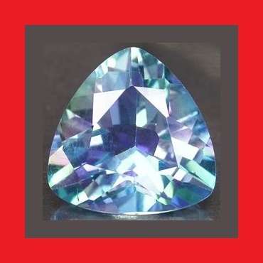 Topaz [Brazil] - Faceted Triangle Shape - 6.63cts