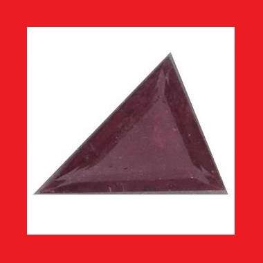TOURMALINE - PURPLE PINK FANCY TRIANGLE FACET - 1.57cts