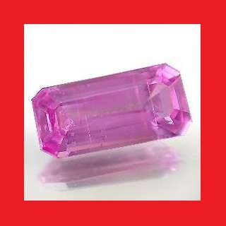TOURMALINE - PINK OCTAGON FACET - 0.72cts