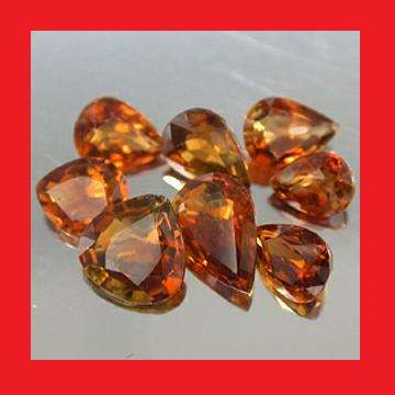 TOURMALINE - OLIVE PEAR FACET - 0.46cts