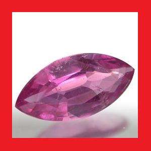 TOURMALINE - HOT PINK PURPLE MARQUISE FACET - 0.89cts