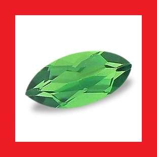 CHROME TOURMALINE - RICH EMERALD GREEN MARQUISE FACET - 0.06cts