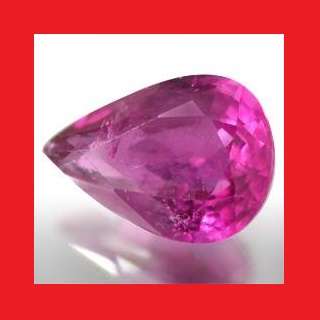 TOURMALINE - PINK PEAR FACET - 0.135cts
