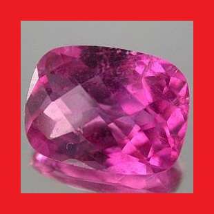 TOURMALINE - HOT PINK ANTIQUE FACET - 1.470cts