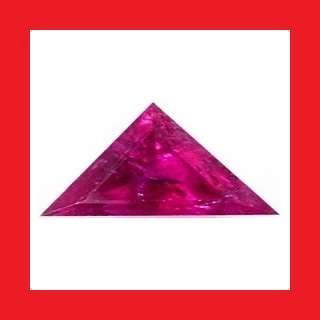 TOURMALINE - PURPLE PINK TRIANGLE FACET - 0.770cts