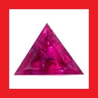 TOURMALINE - PURPLE PINK TRIANGLE FACET - 0.85cts