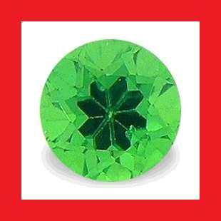 TSAVORITE (KENYA) - NICE GREEN ROUND FACET - 0.16cts