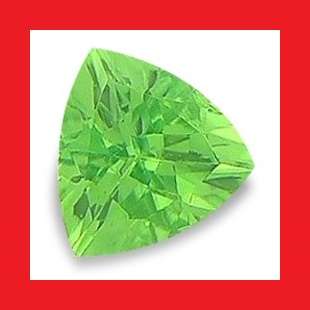 TSAVORITE [AFRICA] - VIVID GREEN TRILLIANT FACET - 0.155cts