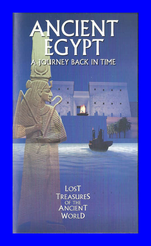 VHS CASSETTE  - ANCIENT EGYPT (A JOURNEY BACK IN TIME)