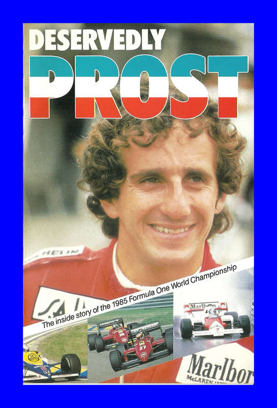 VHS CASSETTE  -  DESERVEDLY PROST (1985 FIA FORMULA ONE CHAMPIONSHIP)