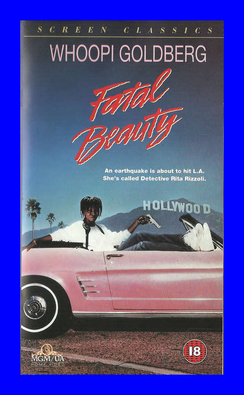 VHS CASSETTE  -  FATAL BEAUTY (WHOOPI GOLDBERG)